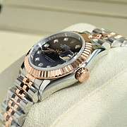 Okify Rolex Oyster Datejust Purple Watch  - 5