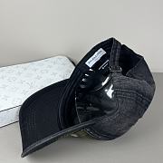 Okify Balenciaga Black/Gray Baseball Cap  - 4