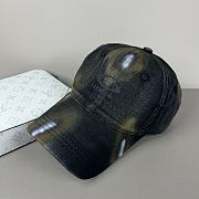 Okify Balenciaga Black/Gray Baseball Cap  - 2