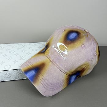 Okify Balenciaga Pink/Gray Baseball Cap 
