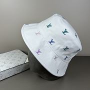 Okify Louis Vuitton Shading Monogram Black/White Bucket Hat - 3