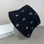 Okify Louis Vuitton Shading Monogram Black/White Bucket Hat - 2