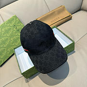 Okify Gucci Black/Beige Baseball Cap  - 3