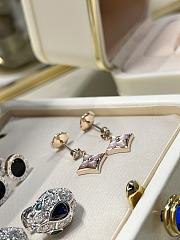 Okify Louis Vuitton Pink Gold Earrings - 2