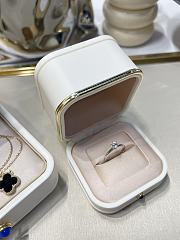 Okify Tiffany 0.34ct Classic Six-Claw Diamond Ring - 6