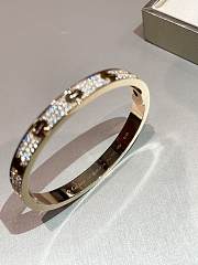 Okify Cartier Love Gold Bracelet With Diamond - 4