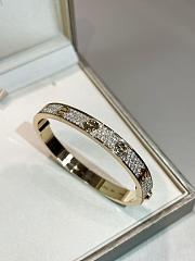 Okify Cartier Love Gold Bracelet With Diamond - 1