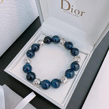 Okify Dior Multi-element Agate Blue Bracelet