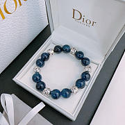 Okify Dior Multi-element Agate Blue Bracelet - 4