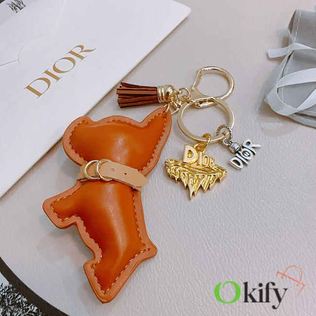 Okify Dior Pitbull Key Chain - 1
