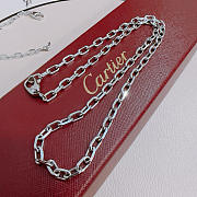 Okify Cartier Silver Necklace 24245 - 1