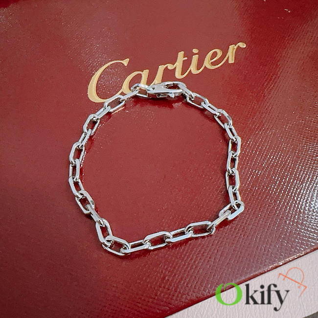 Okify Cartier Silver Bracelet 24246 - 1