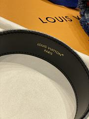 Okify Louis Vuitton Denim Gray Headband  - 5
