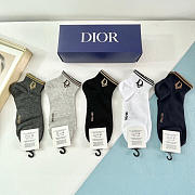 Okify Dior Set 5 Pairs Of Socks 24255 - 6
