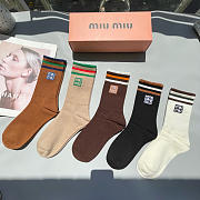 Okify MiuMiu Set 5 Pairs Of Socks 24259 - 5