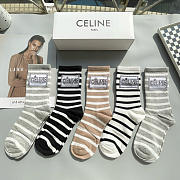 Okify Celine Set 5 Pairs Of Socks 24261 - 1