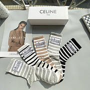 Okify Celine Set 5 Pairs Of Socks 24261 - 4