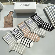 Okify Celine Set 5 Pairs Of Socks 24261 - 3