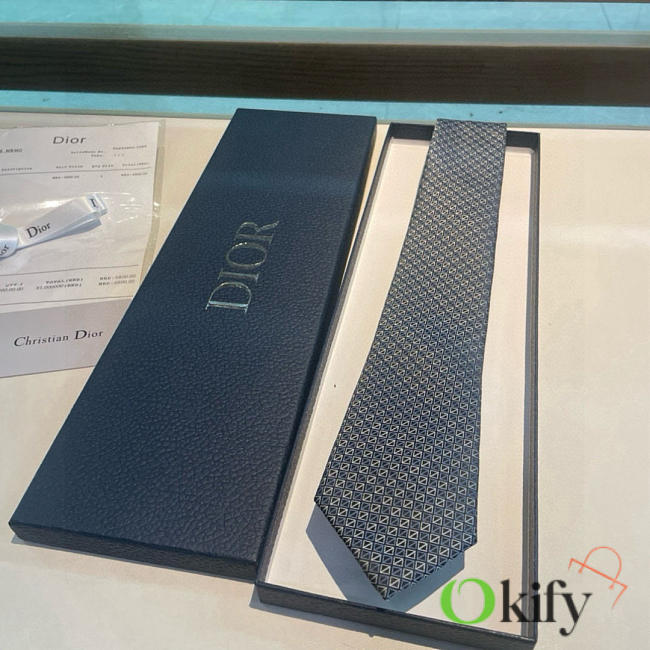 Okify Dior Gray Tie 24263 - 1