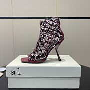 Okify Serglorossl Dark Pink Heels 10cm  - 1