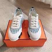 Okify Hermes Woven Sneakers  - 3