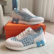 Okify Hermes Woven Sneakers  - 4