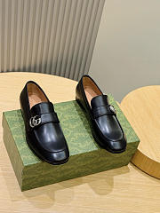 Okify Gucci Men Loafers In Black 24274 - 3