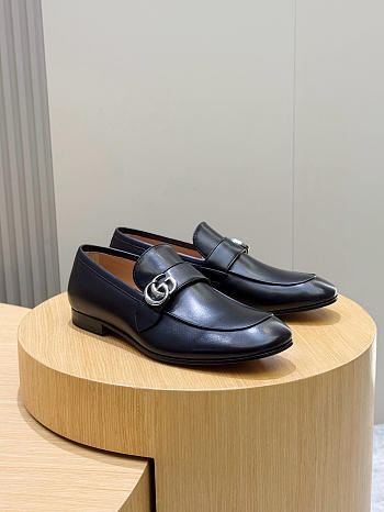Okify Gucci Men Loafers In Black 24274