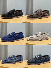 Okify Dolce & Gabbana Men Suede Loafers - 2