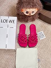 Okify Loewe Green/Blue/Pink Slides - 2