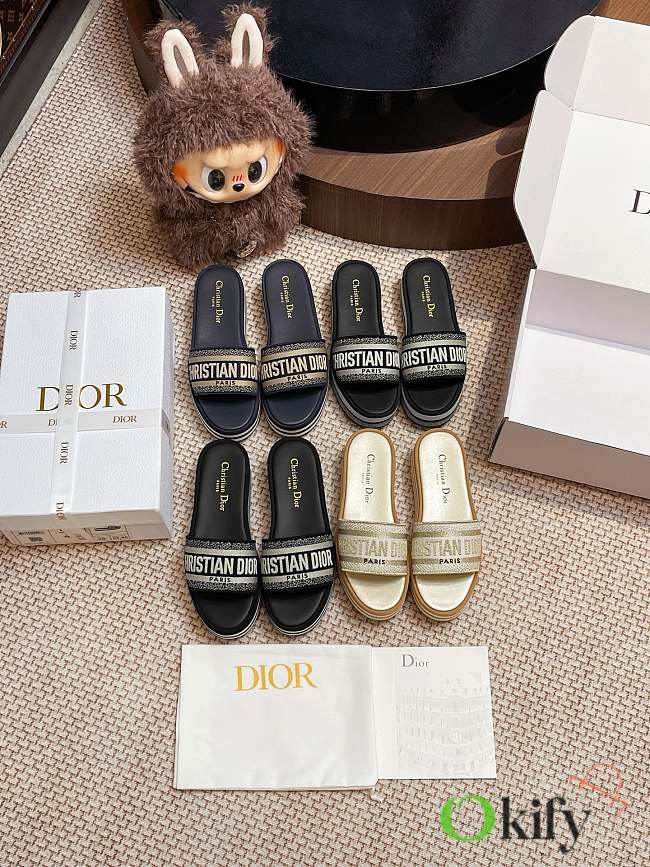 Okify Dior Platform Sandals 24285 - 1