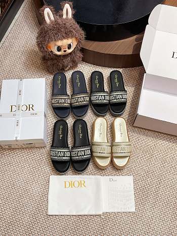 Okify Dior Platform Sandals 24285
