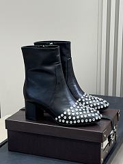 Okify Alaia Diamond Ankle Boots  - 3