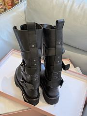 Okify Balenciaga Black High Boots  - 4