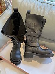 Okify Balenciaga Black High Boots  - 2