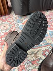 Okify Balenciga Venom Black/Brown Boots - 2