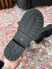 Okify Balenciga Venom Black/Brown Boots - 5