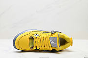 Okify Nike Air Jordan 4 Tour Yellow Sneakers  - 4