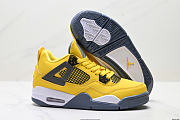 Okify Nike Air Jordan 4 Tour Yellow Sneakers  - 2