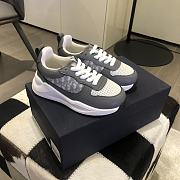 Okify Dior Gray Sneakers For Kids  - 6