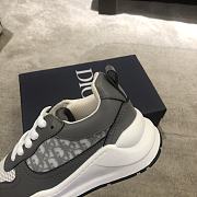 Okify Dior Gray Sneakers For Kids  - 5