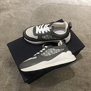Okify Dior Gray Sneakers For Kids  - 3