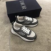 Okify Dior Gray Sneakers For Kids  - 2
