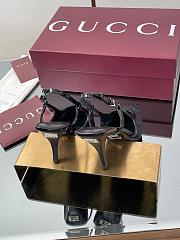 Okify Gucci Black Slingback 7.5cm  - 3