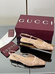 Okify Gucci Beige Slingback 1cm - 5