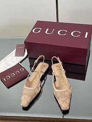 Okify Gucci Beige Slingback 1cm - 3