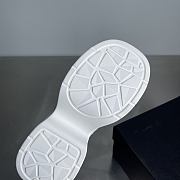 Okify CC White Thick Sole Sandals  - 5