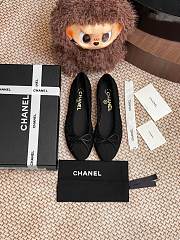 Okify CC Ballet Shoes In Black/White  - 2