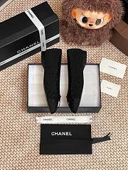 Okify CC Ballet Shoes In Black/White  - 3