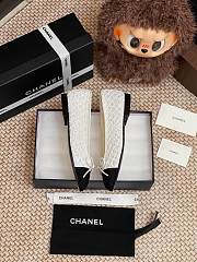 Okify CC Ballet Shoes In Black/White  - 4